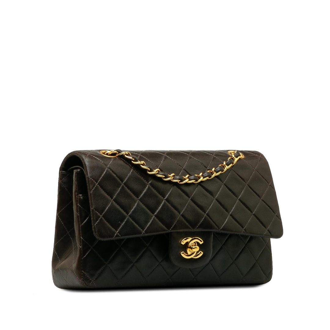 Top Quality Chanel Medium Classic Lambskin Double Flap (SHG-kZvYcH)