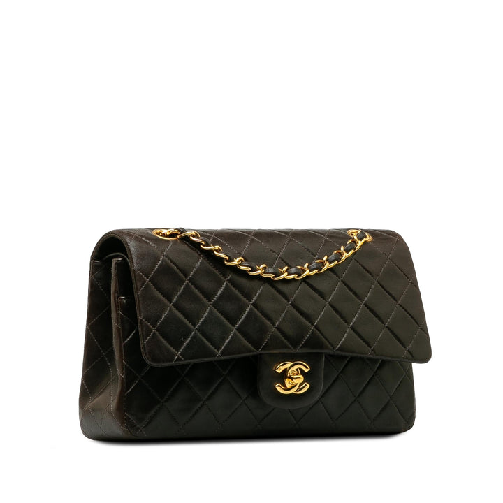 Top Quality Chanel Medium Classic Lambskin Double Flap (SHG-kZvYcH)