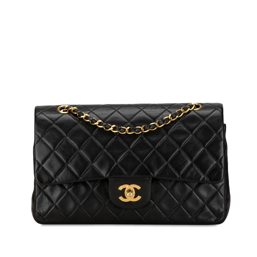 Top Quality Chanel Medium Classic Lambskin Double Flap (SHG-Waqtih)