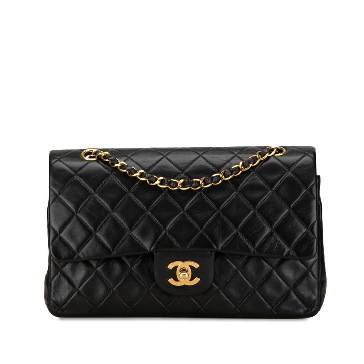 Top Quality Chanel Medium Classic Lambskin Double Flap (SHG-Waqtih)