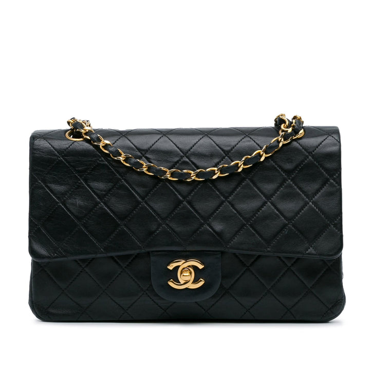 Top Quality Chanel Medium Classic Lambskin Double Flap (SHG-gDhpB9)