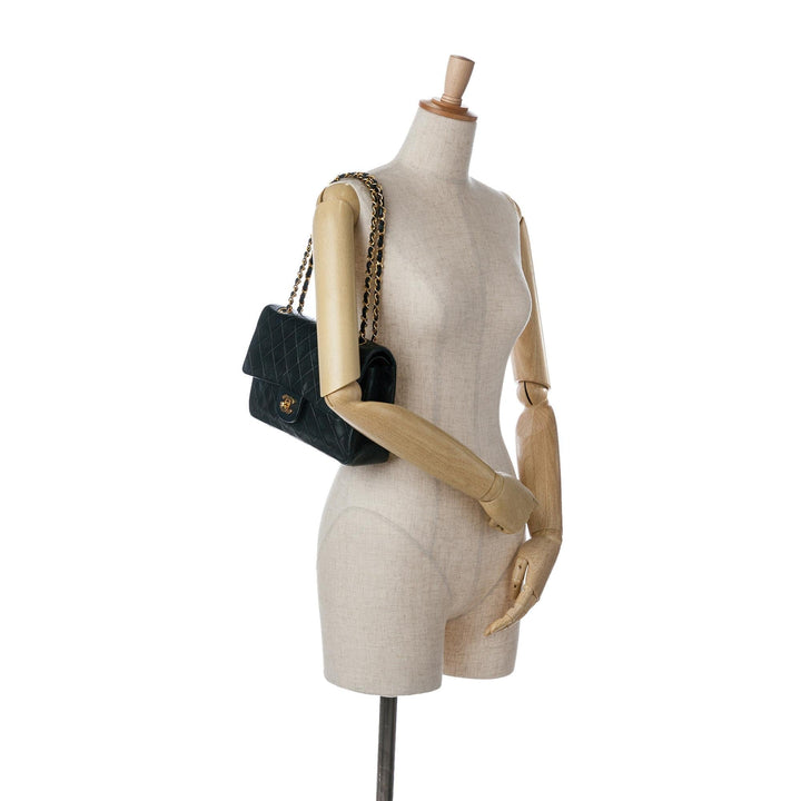 Top Quality Chanel Medium Classic Lambskin Double Flap (SHG-gDhpB9)