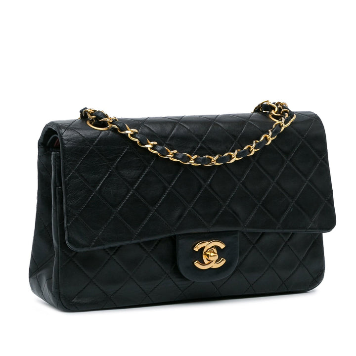 Top Quality Chanel Medium Classic Lambskin Double Flap (SHG-gDhpB9)