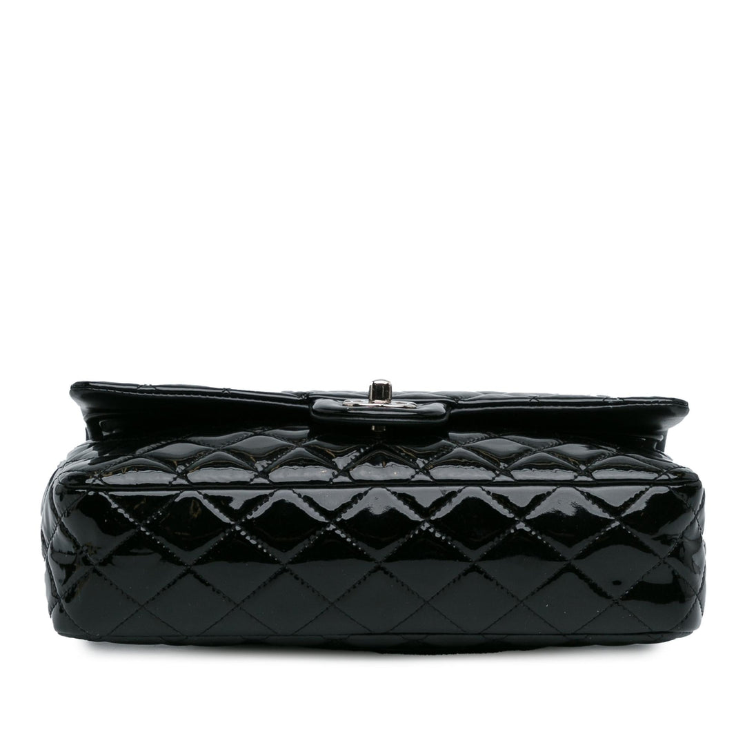 Top Quality Chanel Medium Classic Patent Double Flap (SHG-RxvttZ)