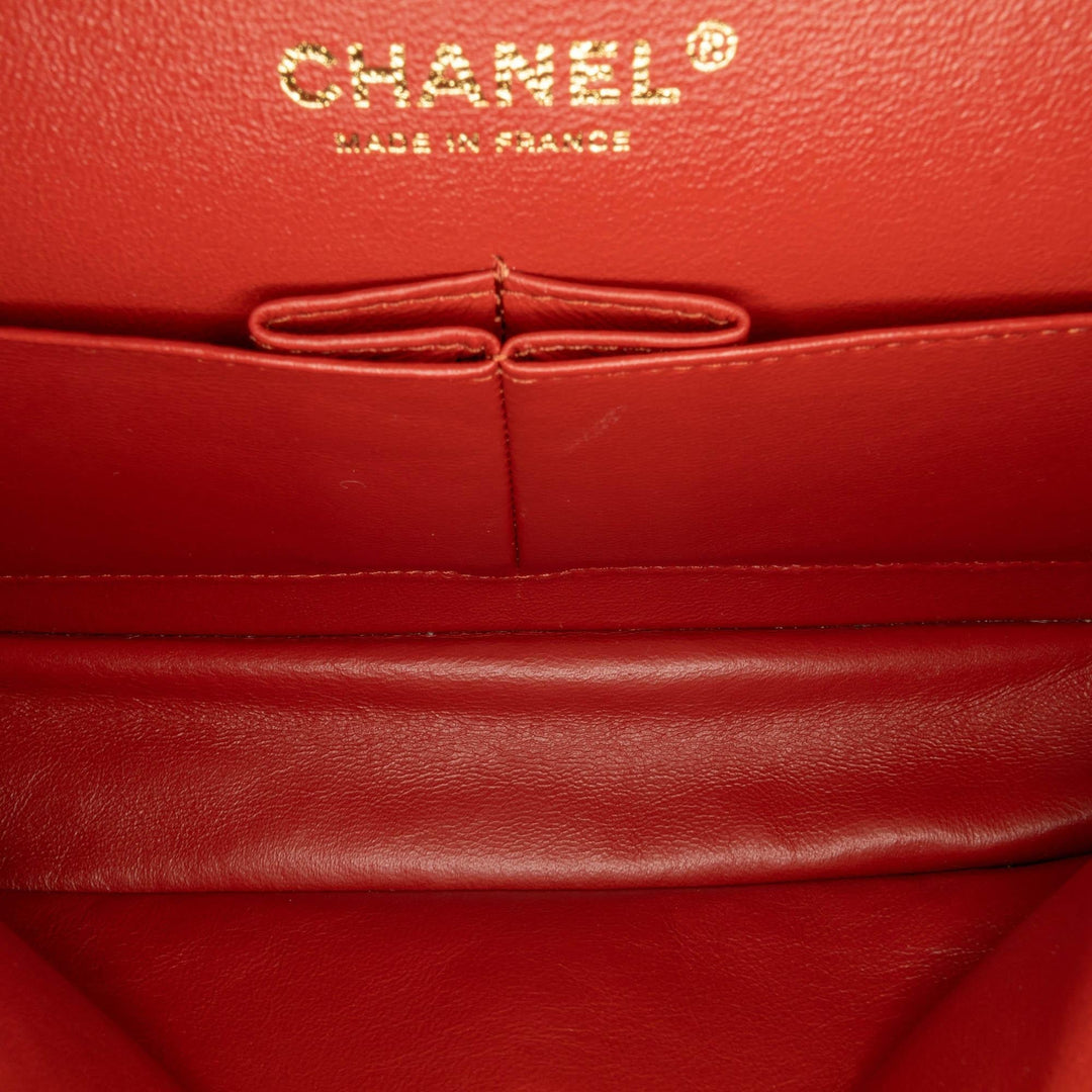 Top Quality Chanel Medium Classic Tweed Double Flap (SHG-0MvJ4C)
