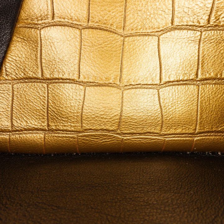 Top Quality Chanel Medium Croc Embossed Lambskin 2.55 Reissue Double Flap Bag (SHG-WsMkpm)