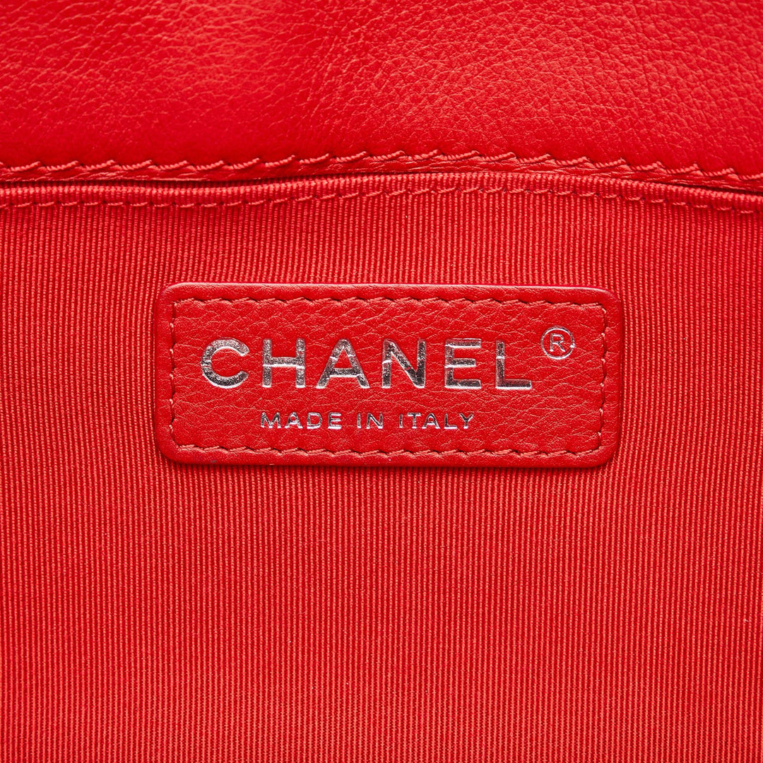 Top Quality Chanel Medium Lambskin Boy Reverso Flap (SHG-zxuQPd)