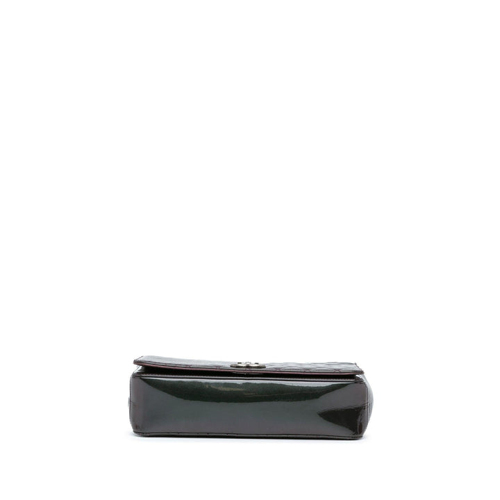 Top Quality Chanel Medium Patent Coco Boy Flap (SHG-50WsUL)
