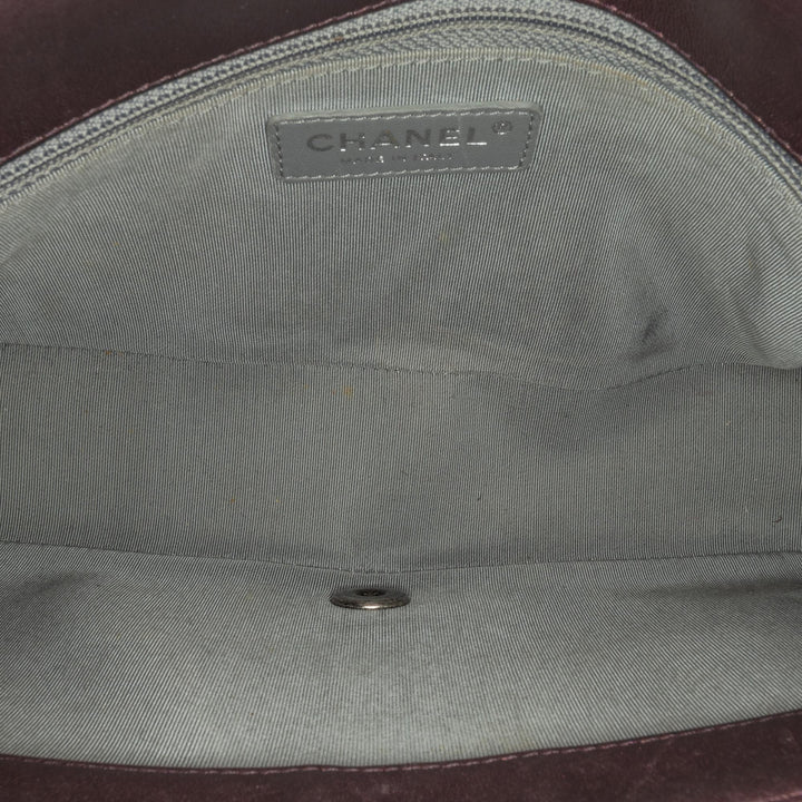 Top Quality Chanel Medium Patent Coco Boy Flap (SHG-50WsUL)