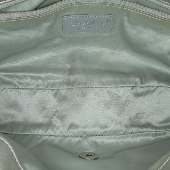 Top Quality Chanel Medium Quilted Lurex Ground Control Pluto Glitter Flap (SHG-oj7q7D)