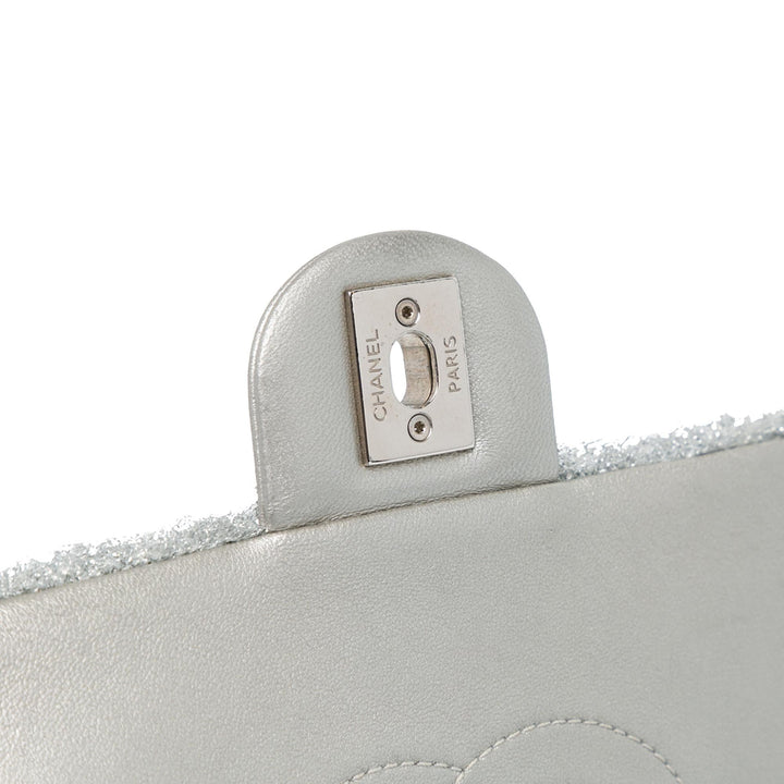Top Quality Chanel Medium Quilted Lurex Ground Control Pluto Glitter Flap (SHG-oj7q7D)