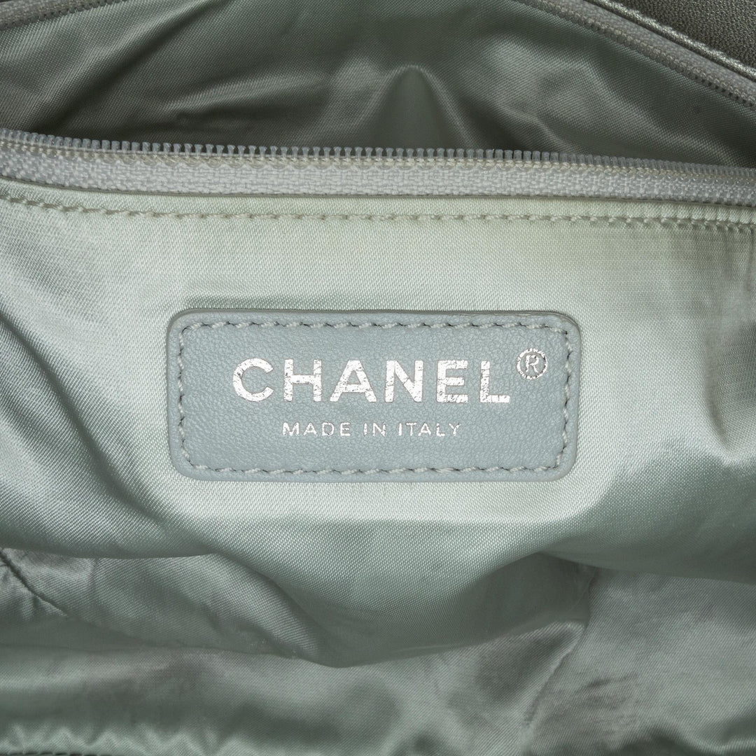 Top Quality Chanel Medium Quilted Lurex Ground Control Pluto Glitter Flap (SHG-oj7q7D)
