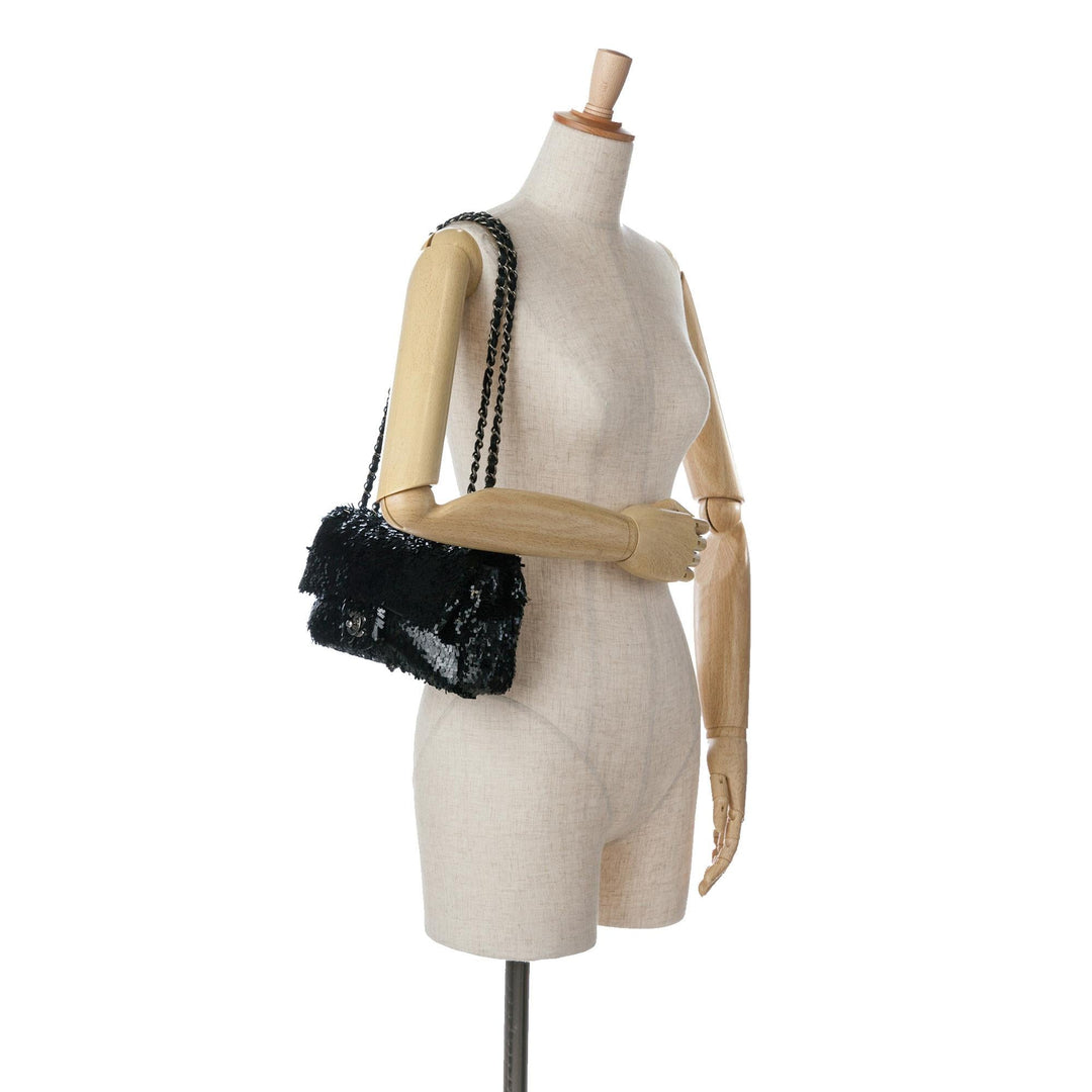Top Quality Chanel Medium Sequins Single Flap (SHG-8JoiTG)