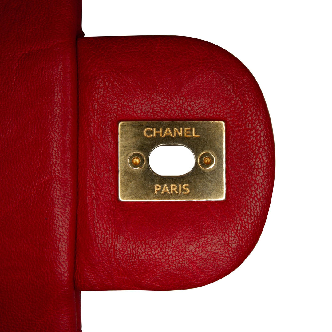 Top Quality Chanel Medium Wrinkled Calfskin Quilted Chevron Medallion Charm Surpique Flap (SHG-hytIzX)