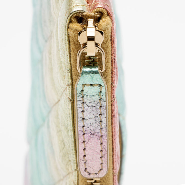 Top Quality Chanel Metallic Calfskin Rainbow Reissue Pouch (SHF-Iy12ka)
