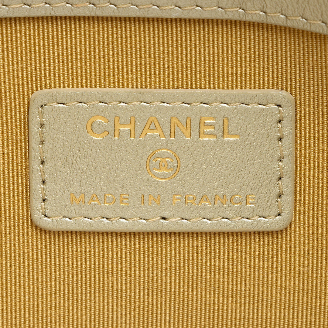 Top Quality Chanel Metallic Calfskin Rainbow Reissue Pouch (SHF-Iy12ka)