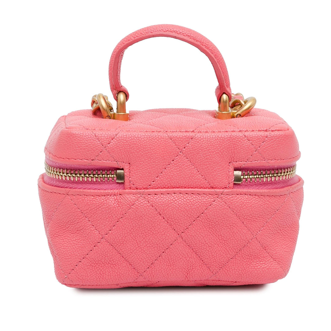 Top Quality Chanel Micro Caviar Chain Vanity Bag (SHG-sZoV4N)