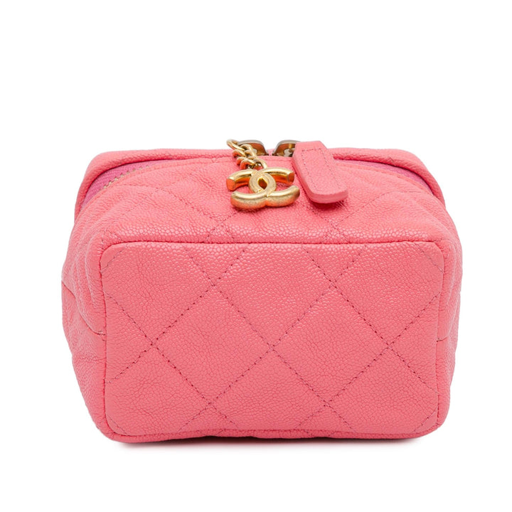 Top Quality Chanel Micro Caviar Chain Vanity Bag (SHG-sZoV4N)