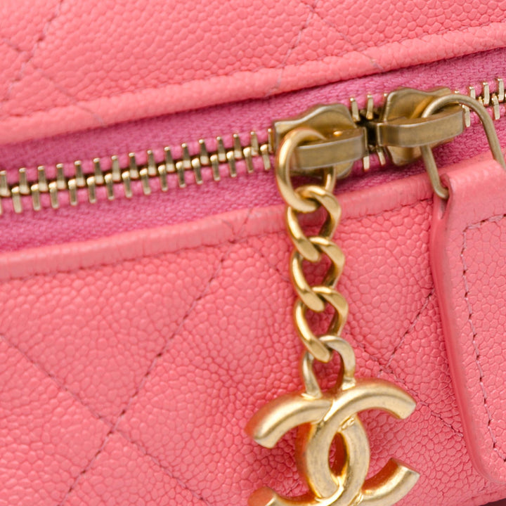 Top Quality Chanel Micro Caviar Chain Vanity Bag (SHG-sZoV4N)