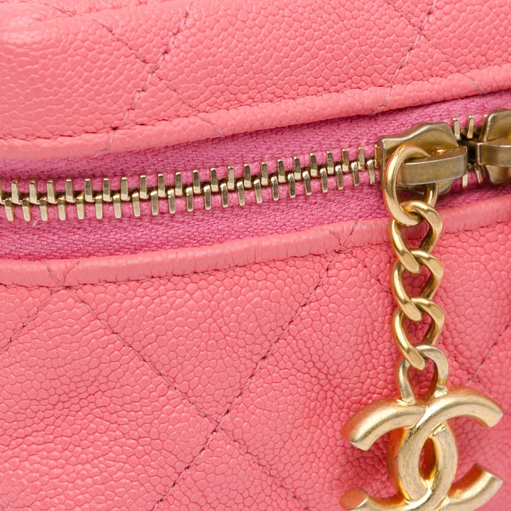 Top Quality Chanel Micro Caviar Chain Vanity Bag (SHG-sZoV4N)