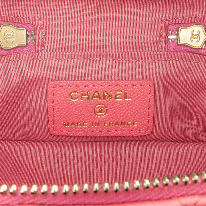 Top Quality Chanel Micro Caviar Chain Vanity Bag (SHG-sZoV4N)