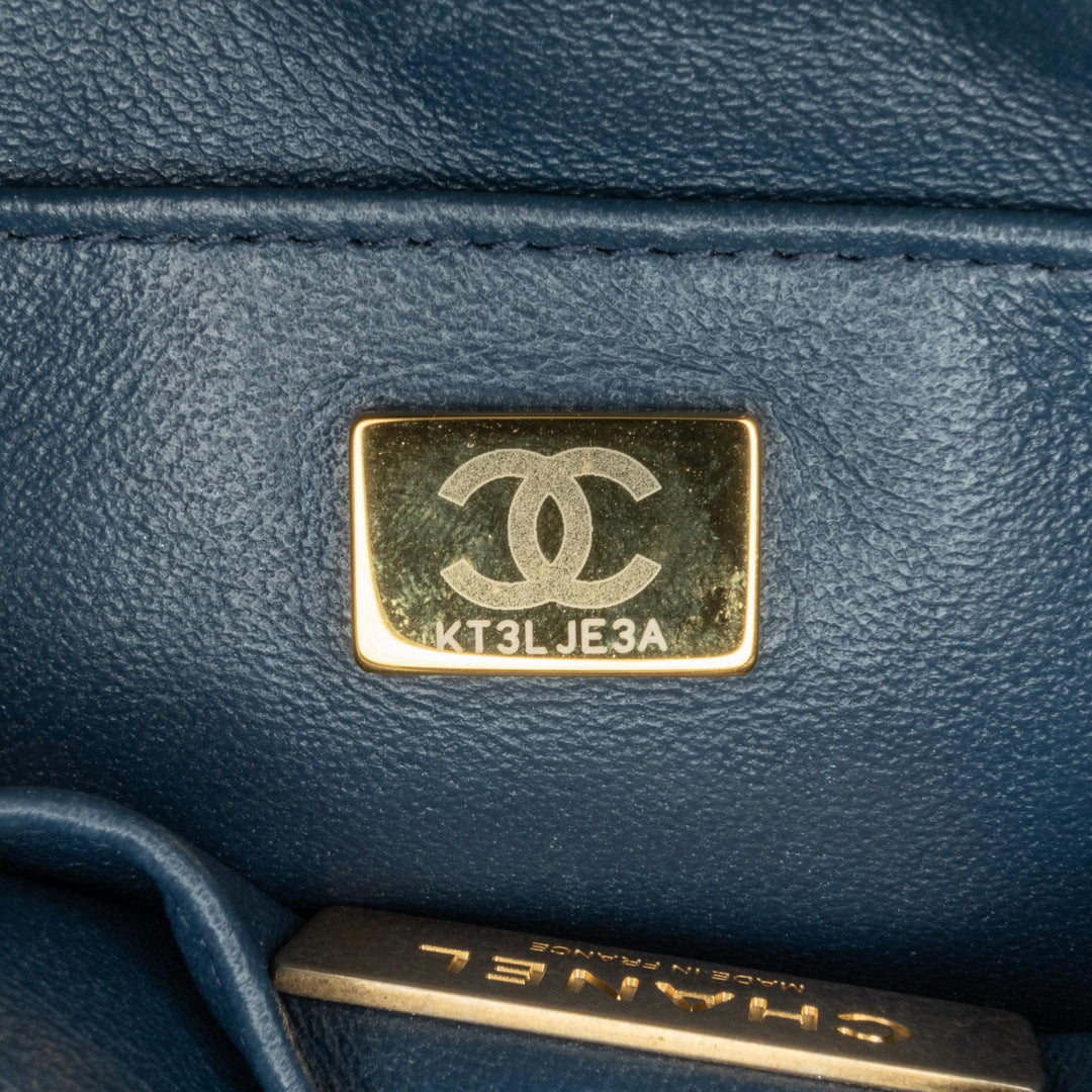 Top Quality Chanel Mini Lambskin CC Crystal Full flap (SHG-ZRHzBE)