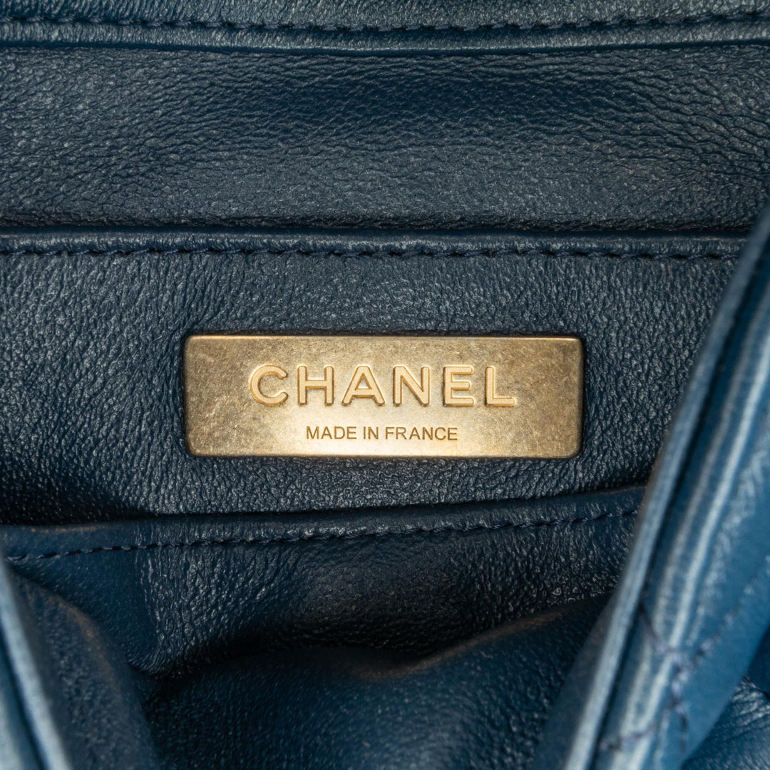 Top Quality Chanel Mini Lambskin CC Crystal Full flap (SHG-ZRHzBE)