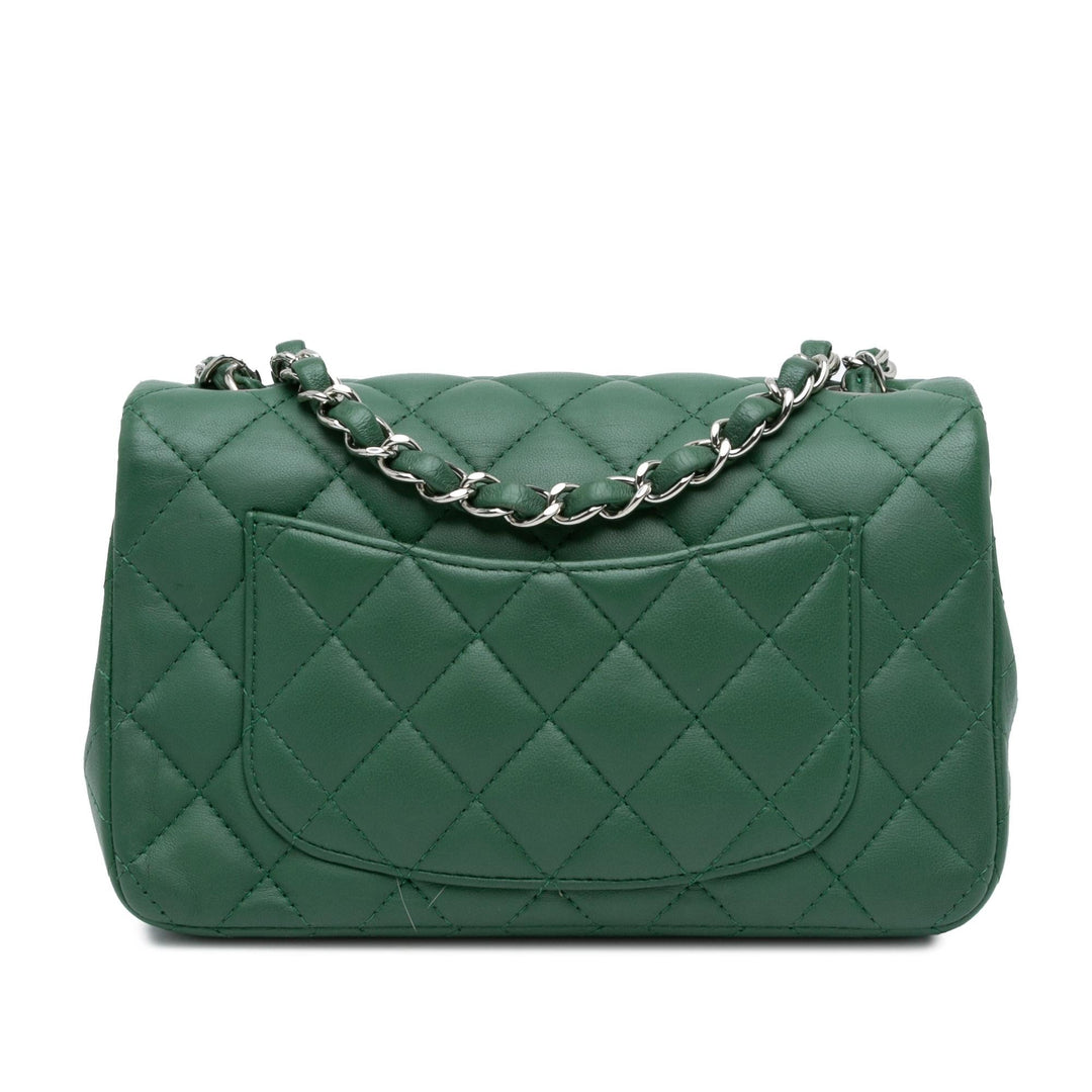 Top Quality Chanel Mini Rectangular Classic Lambskin Single Flap (SHG-VkUtVQ)
