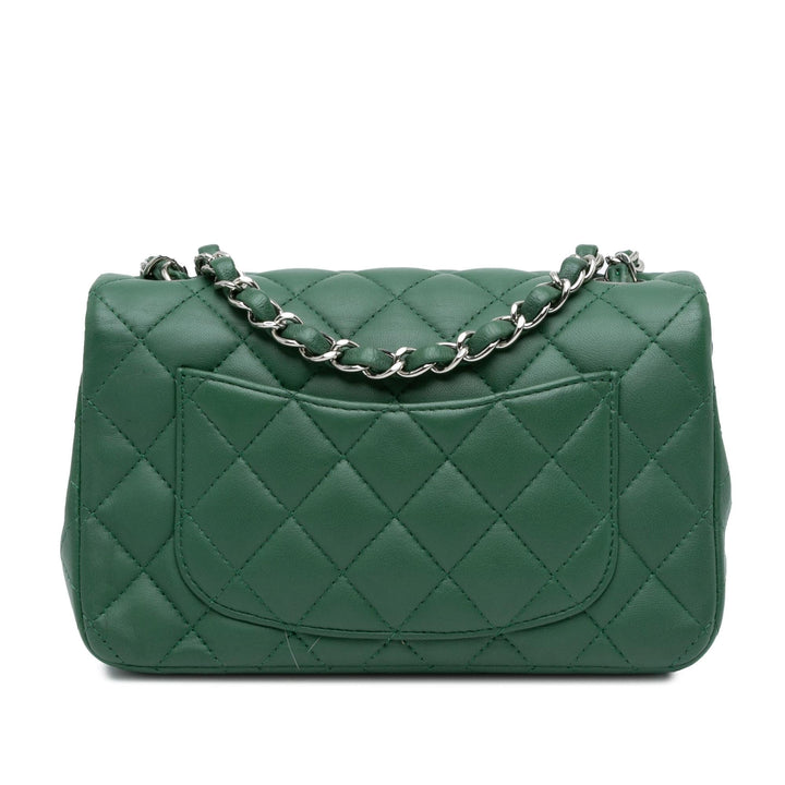 Top Quality Chanel Mini Rectangular Classic Lambskin Single Flap (SHG-VkUtVQ)