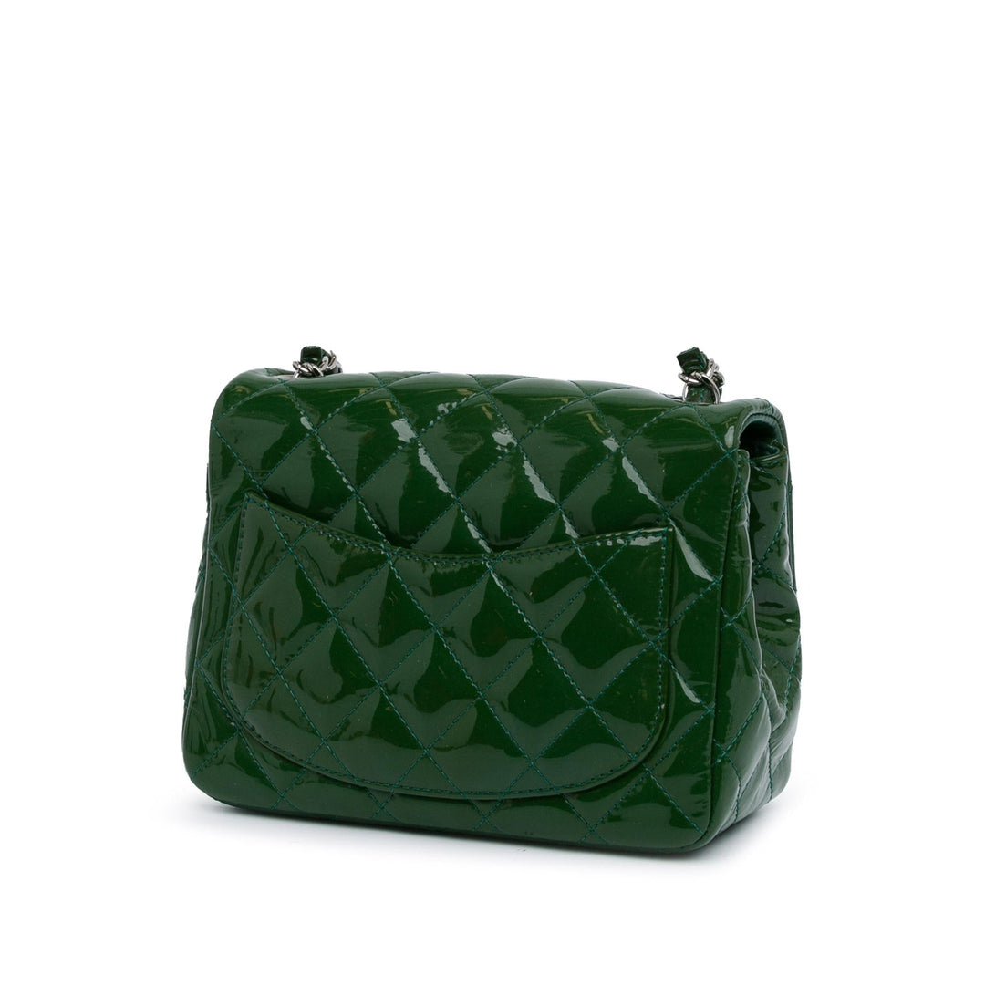 Top Quality Chanel Mini Square Classic Patent Single Flap (SHG-kyvpJB)
