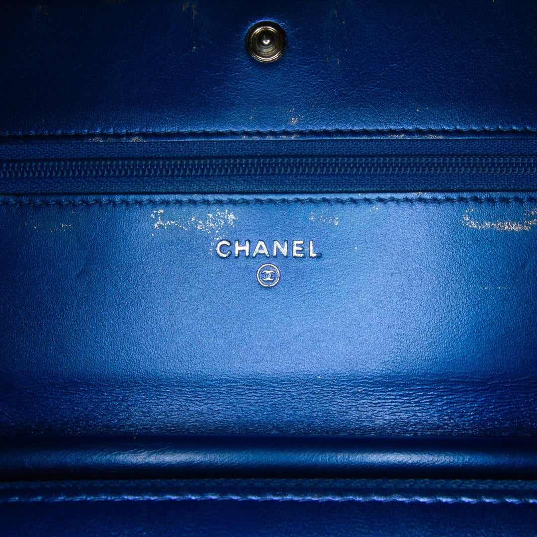 Top Quality Chanel Patent Boy Wallet on Chain (SHG-0Lw1R6)
