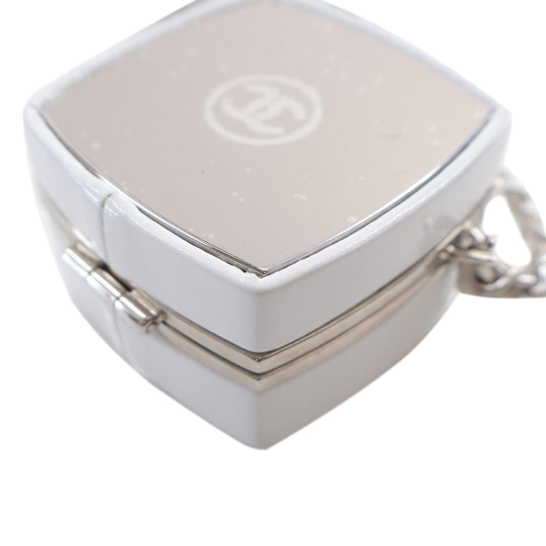 Top Quality Chanel Patent Goatskin Make-Up Box Clutch With Chain (SHG-cNmuxS)