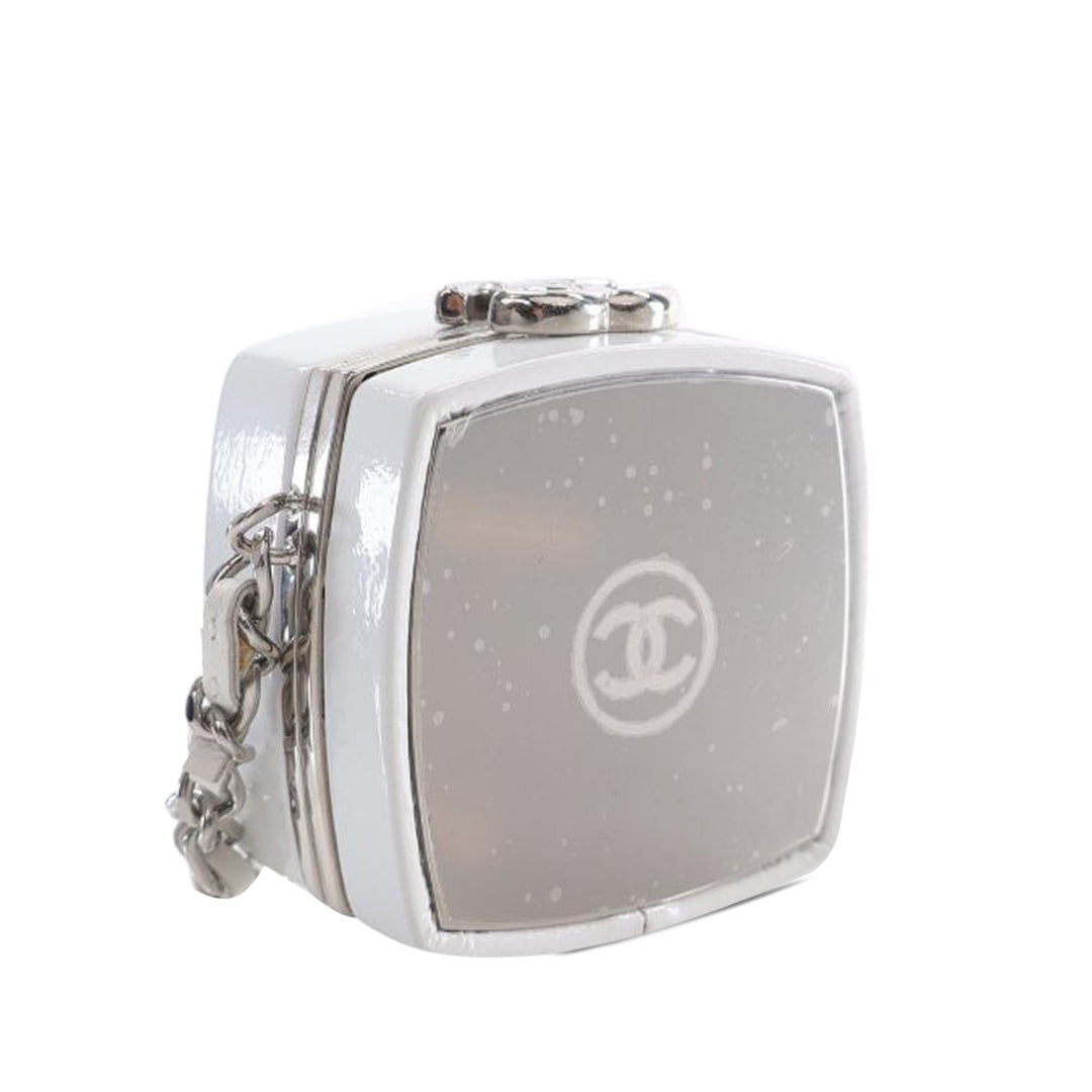 Top Quality Chanel Patent Goatskin Make-Up Box Clutch With Chain (SHG-cNmuxS)