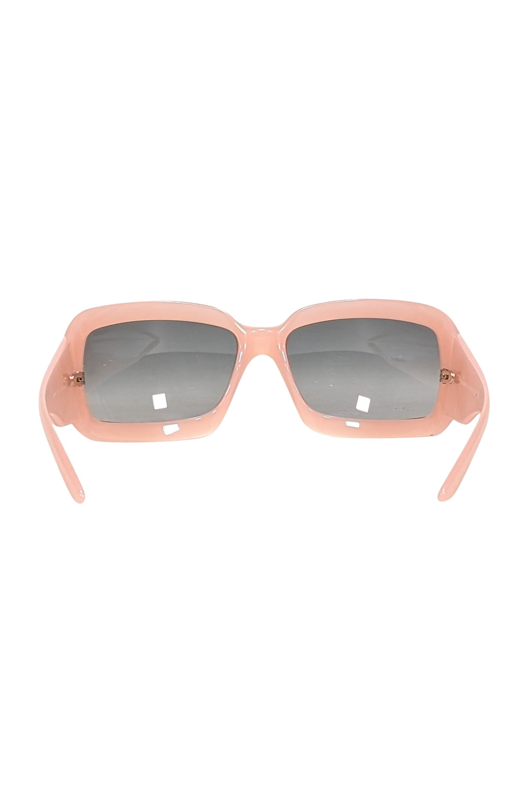 Top Quality Chanel - Pink Acrylic Frame w/ White Logo Side Detail Sunglasses