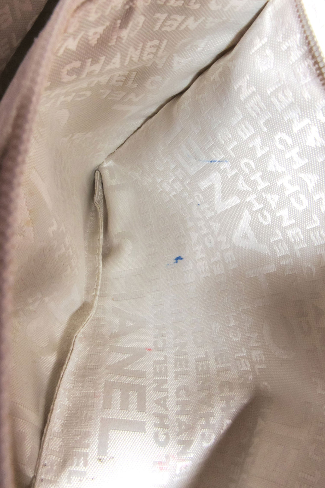 Top Quality Chanel - Pink Leather Woven Shoulder Bag