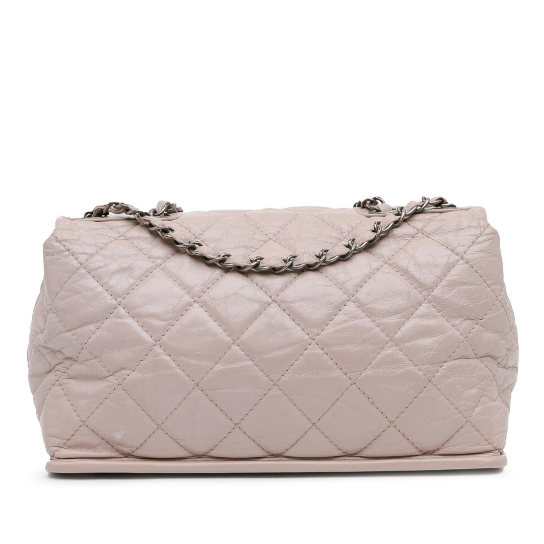 Top Quality Chanel Quilted Aged Calfskin Single Flap (SHG-vBvXcU)