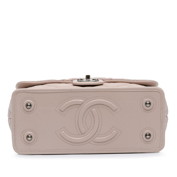 Top Quality Chanel Quilted Aged Calfskin Single Flap (SHG-vBvXcU)