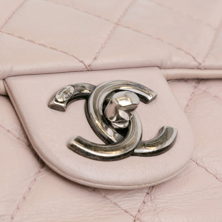 Top Quality Chanel Quilted Aged Calfskin Single Flap (SHG-vBvXcU)