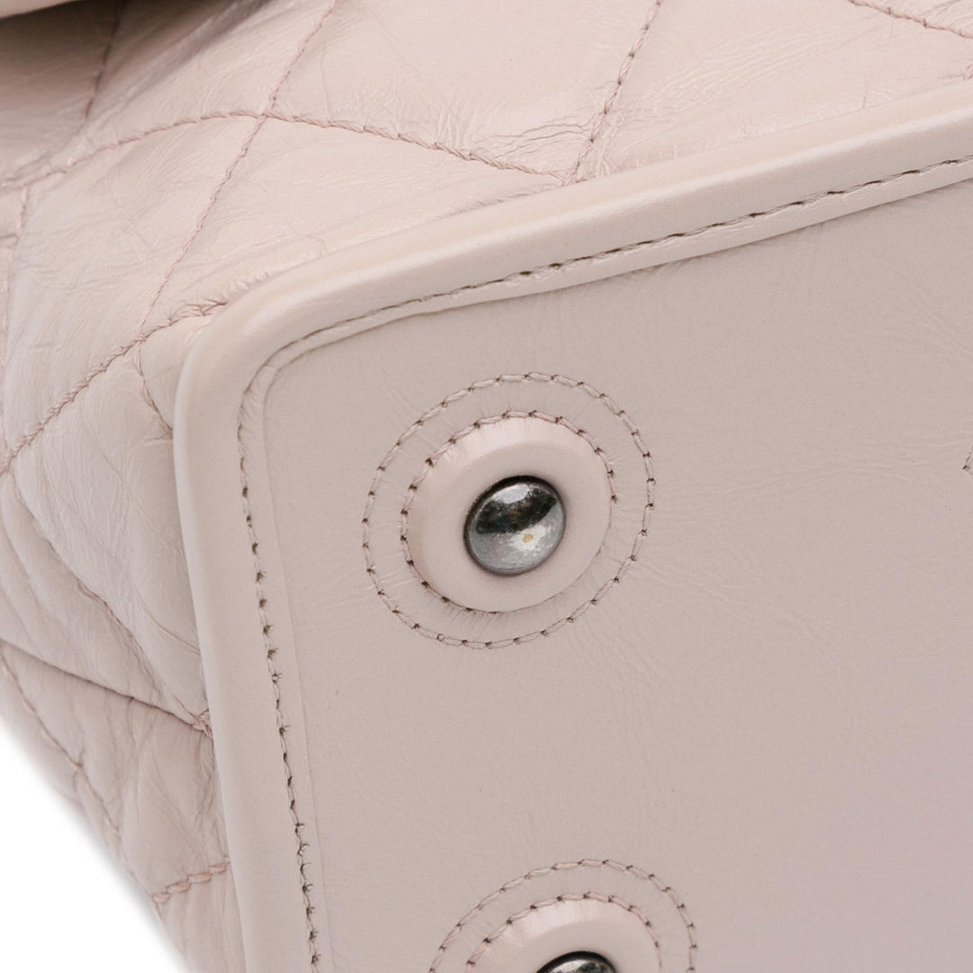 Top Quality Chanel Quilted Aged Calfskin Single Flap (SHG-vBvXcU)