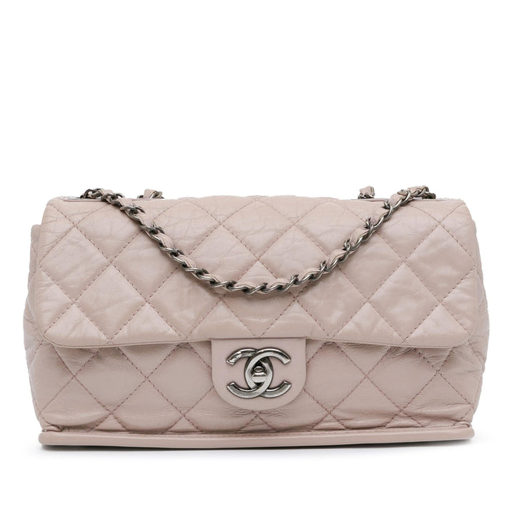 Top Quality Chanel Quilted Aged Calfskin Single Flap (SHG-vBvXcU)