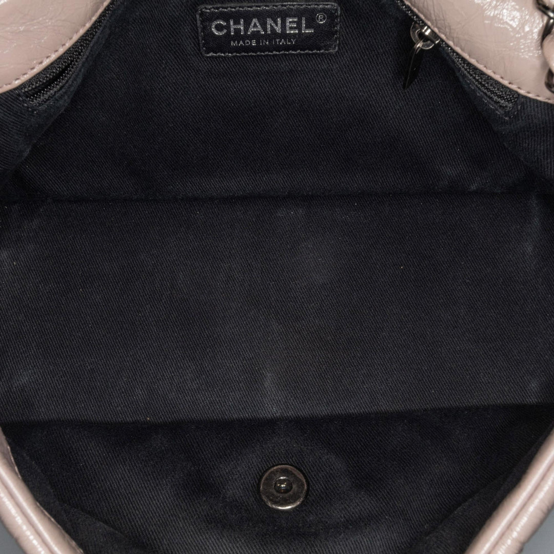 Top Quality Chanel Quilted Aged Calfskin Single Flap (SHG-vBvXcU)