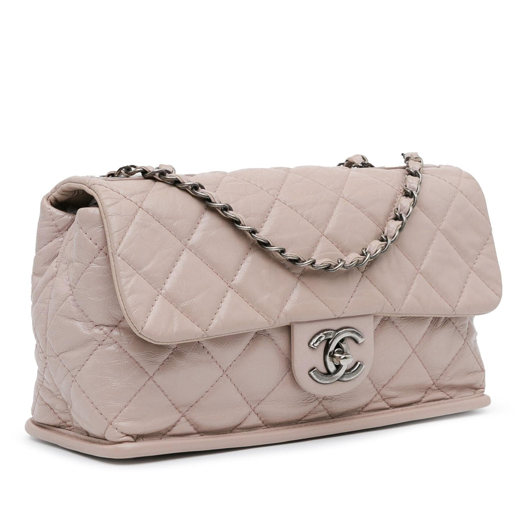 Top Quality Chanel Quilted Aged Calfskin Single Flap (SHG-vBvXcU)
