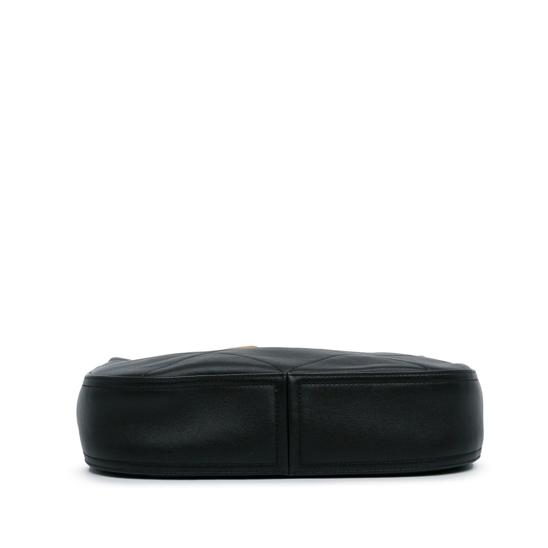 Top Quality Chanel Quilted Calfskin Easy Mood Hobo (SHG-NA7iAJ)