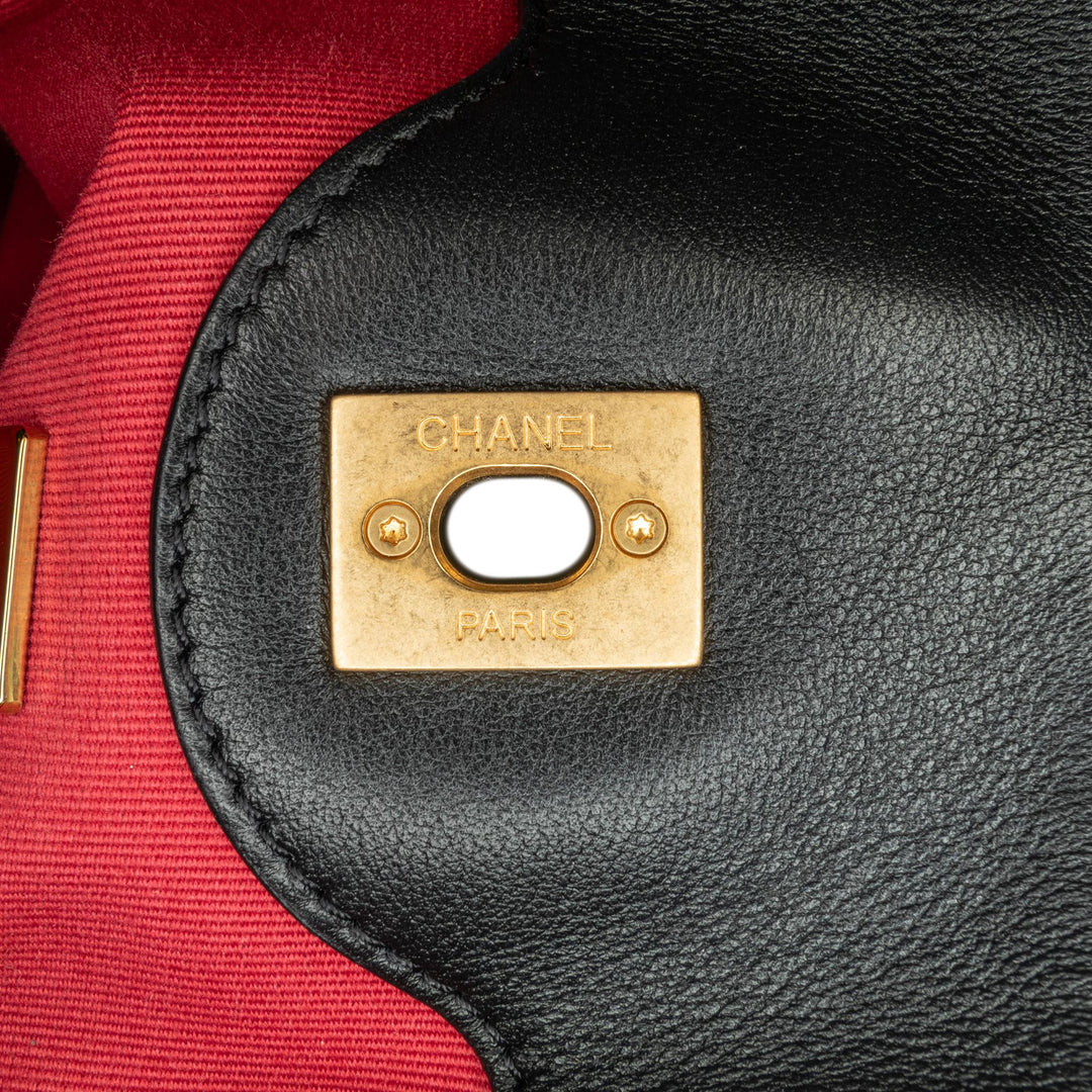 Top Quality Chanel Quilted Calfskin Easy Mood Hobo (SHG-NA7iAJ)