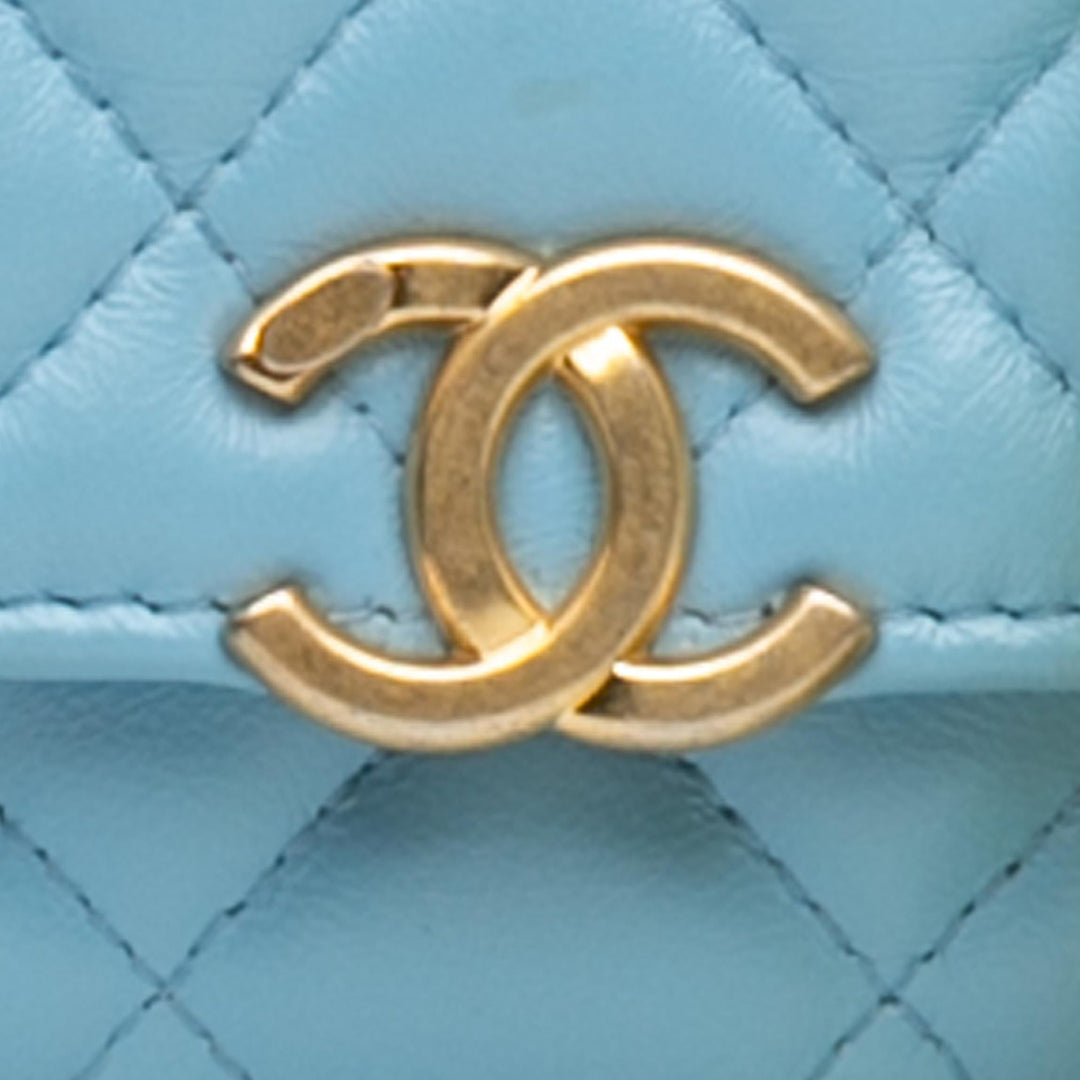 Top Quality Chanel Quilted Lambskin Candy Chain Wallet on Chain (SHG-Q7WESp)