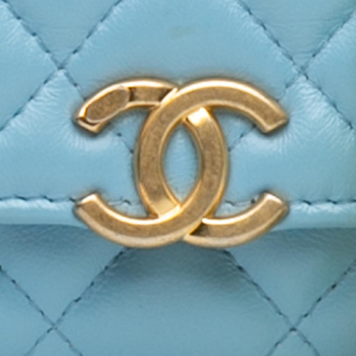 Top Quality Chanel Quilted Lambskin Candy Chain Wallet on Chain (SHG-Q7WESp)