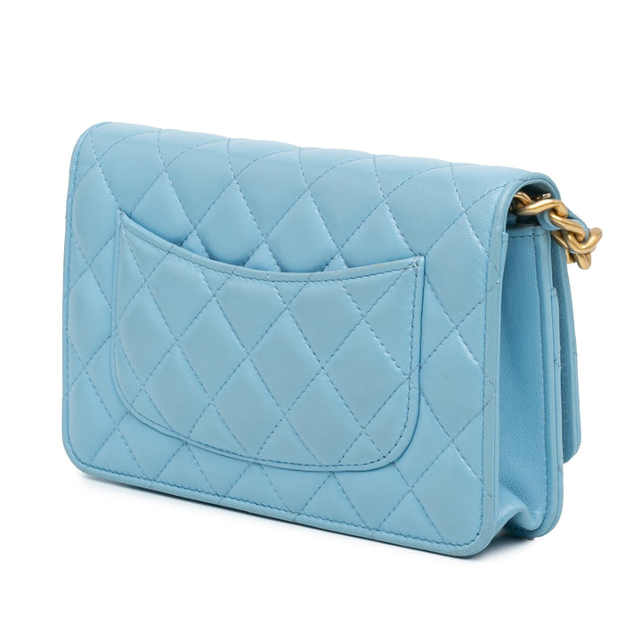 Top Quality Chanel Quilted Lambskin Candy Chain Wallet on Chain (SHG-Q7WESp)