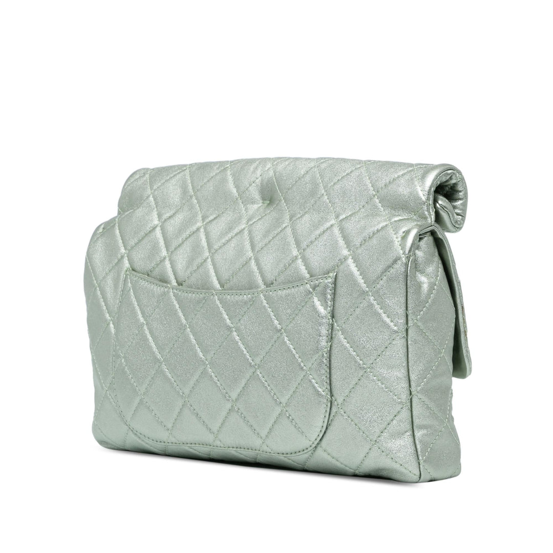 Top Quality Chanel Reissue 2.55 Metallic Calfskin Roll Clutch (SHG-e9cHyV)