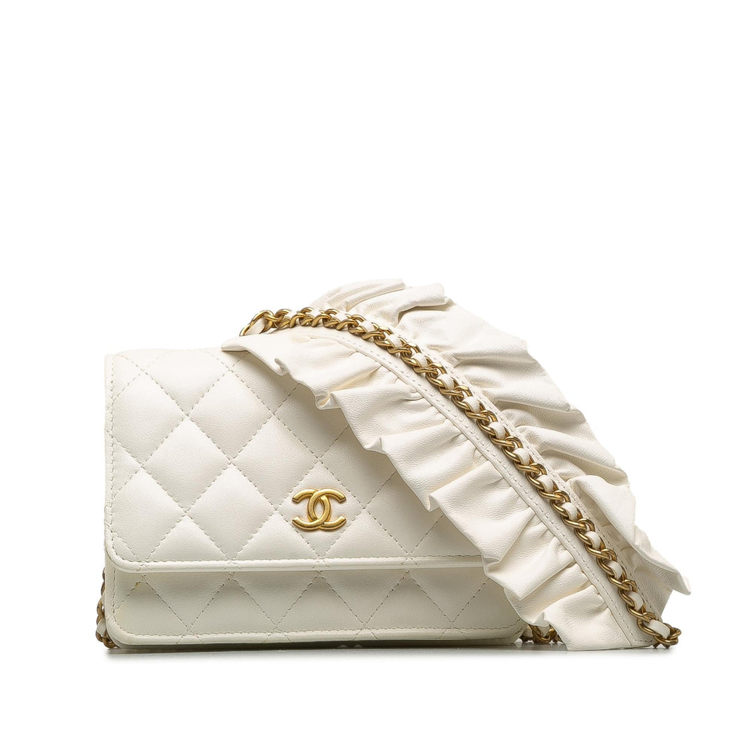 Top Quality Chanel Romance Lambskin Wallet On Chain (SHG-O9aGrO)