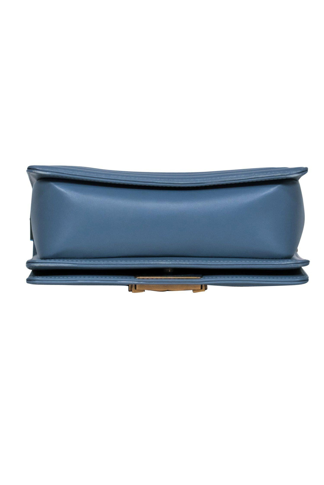 Top Quality Chanel - Slate Blue Mosaic Chain Boy Bag